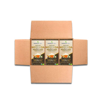 Miracle Tree's Moringa Energy Tea - Chai | Super Caffeinated Blend | Healthy Coffee Alternative, Perfect for Focus | Organic Cer