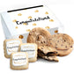 Congrats Gift Basket Congratulations Cookie Chocolate Chip Cookies Fudge Filled For Men Women Kids | Individually Wrapped | Graduation New Job Promotion Engagement Retirement New Home | Large Cookies