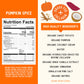 Serenity Kids 6+ Months Dairy-Free Smoothie Baby Food - USDA Organic Grass-Fed Collagen & Pumpkin Protein - 3.5 Oz BPA-Free Cans