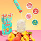 Alani Nu Energy Sticks, Juicy Peach Flavor, 200mg Caffeine, 2.05 oz, 10 Pack