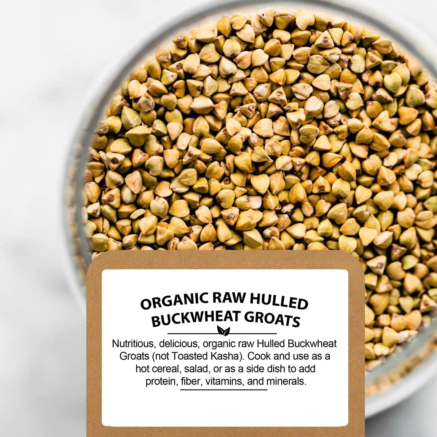 Organic Buckwheat Groats Bulk (2.8Lb) - Whole Raw Buckwheat Hulled By Be Still Farms - Great For Cereal, Salad, Side Dish - High