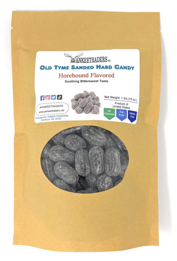 Yankee Traders Old Tyme Sanded Hard Candy, Horehound, 1 Pound