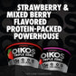 Oikos Triple Zero Strawberry and Mixed Berry Nonfat Greek Yogurt Pack, 0% Fat, 0g Added Sugar and 0 Artificial Sweeteners, Just