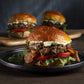 TenderBison 5.3 oz. Bison Burgers - Case of 36 Bison Burger Patties - 12 Packs of 3 Bison Burgers - USDA Inspected - TenderBison