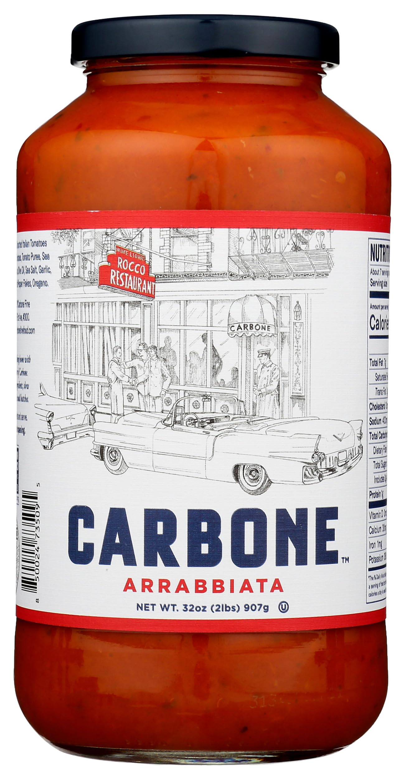 CARBONE Arrabiata Pasta Sauce, 32 OZ