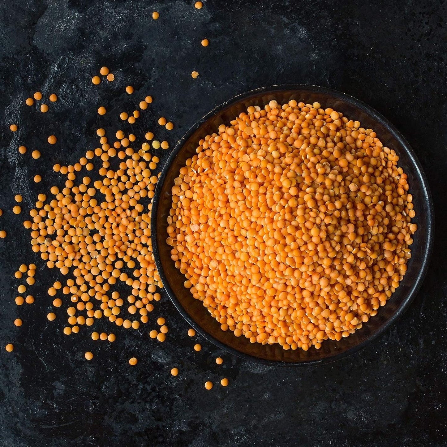 Food To Live Organic Red Split Lentils, 25 Pounds - Non-Gmo, Masoor Dal, Dried, Vegan, Kosher, Bulk. No Soaking Required. Source