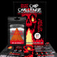 Red Hot Reaper Hot Chip Challenge - Super Spicy Carolina Reaper & Trinidad Scorpion - 1.41 oz Pack, Black