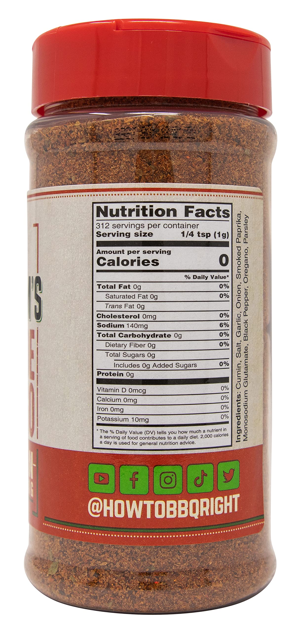 Malcom'S Seasoning Grande Gringo | Spicy Mexican Seasoning For Bbq, Grill, Tacos, Dips, Even Margaritas | 11 Ounces
