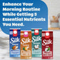 Silk Almond Milk, Unsweet Vanilla, Dairy Free, Gluten Free, Seriously Creamy Vegan Milk with 50% More Calcium than Dairy Milk, 6