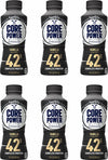 Forbes Premier Core Power High Protein Milk Shake, Natural Flavor, 14 Fl Oz, Pack of 6 Bottles, Vanilla Flavor