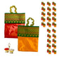 Lovenspire Haldi Kumkum Packets Bulk 50 Pc Handbag Style Mini Packs Enhanced Sindoor And Turmeric Powder Combo - Hindu Thamboolam Set For Indian Wedding Havan Durga Puja Festive Essentials Return Gift