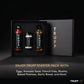 TRUFF Starter Pack - Black Truffle Hot Sauce (6 oz), Black Truffle Oil (6 oz), Black Truffle Sea Salt (5.3 oz) - Specialty Seasoning Set