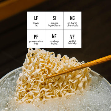 Public Goods Ramen Noodles | Brothless Vegan Noodle | All Natural Ingredients | Preservative Free | No Added Msg | Sesame Paste