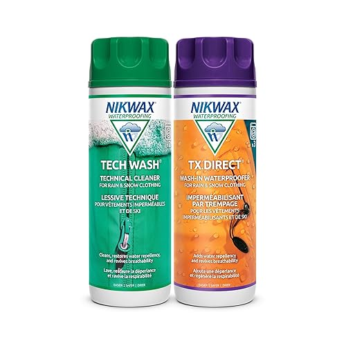 Nikwax Hardshell Cleaning & Waterproofing Duo-Pack