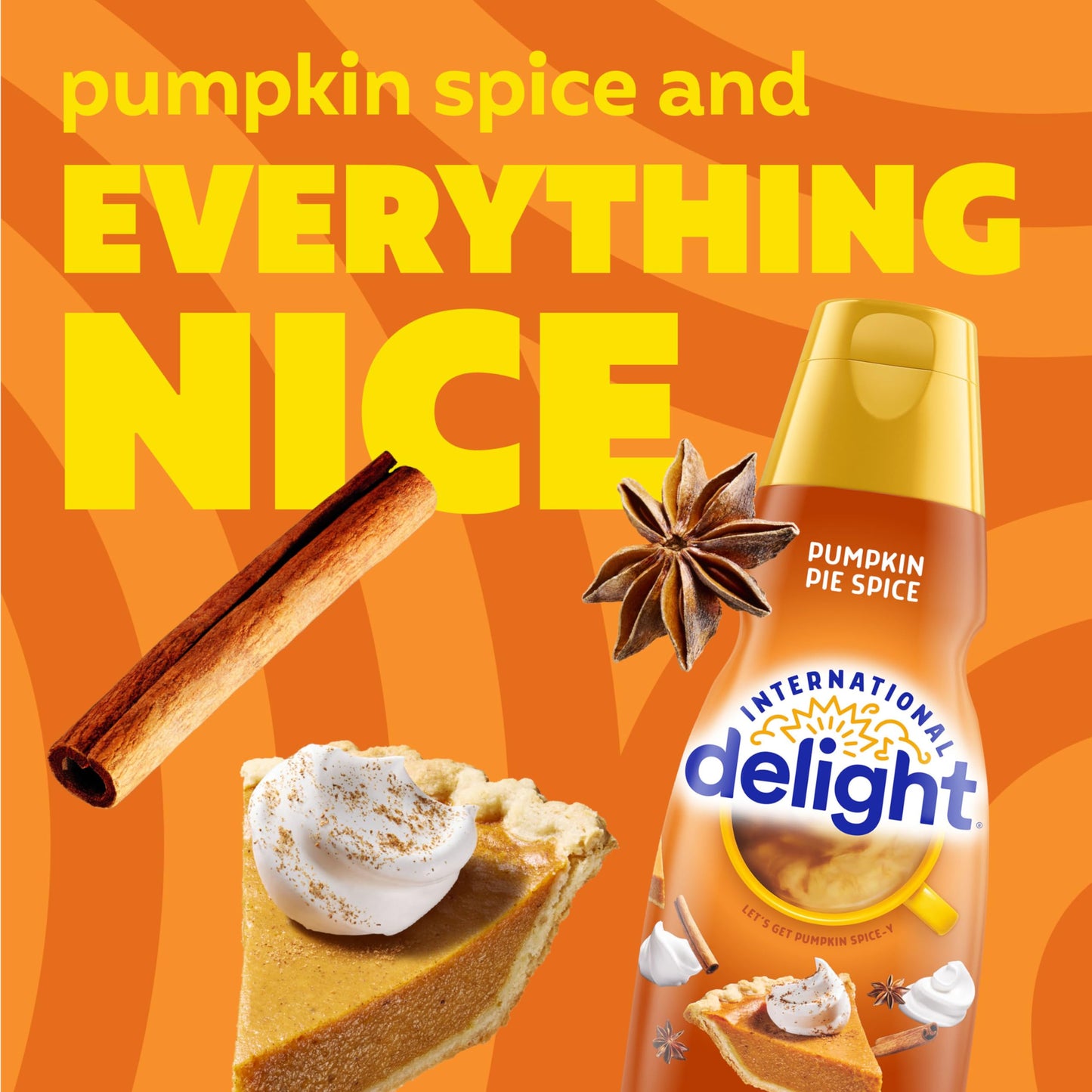 International Delight Coffee Creamer, Pumpkin Pie Spice, 32 oz.