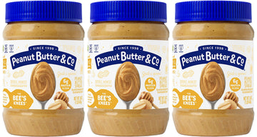 Peanut Butter & Co. The Bees Knees (Honey) Peanut Butter, Gluten Free, 16 Ounce (Pack Of 3)
