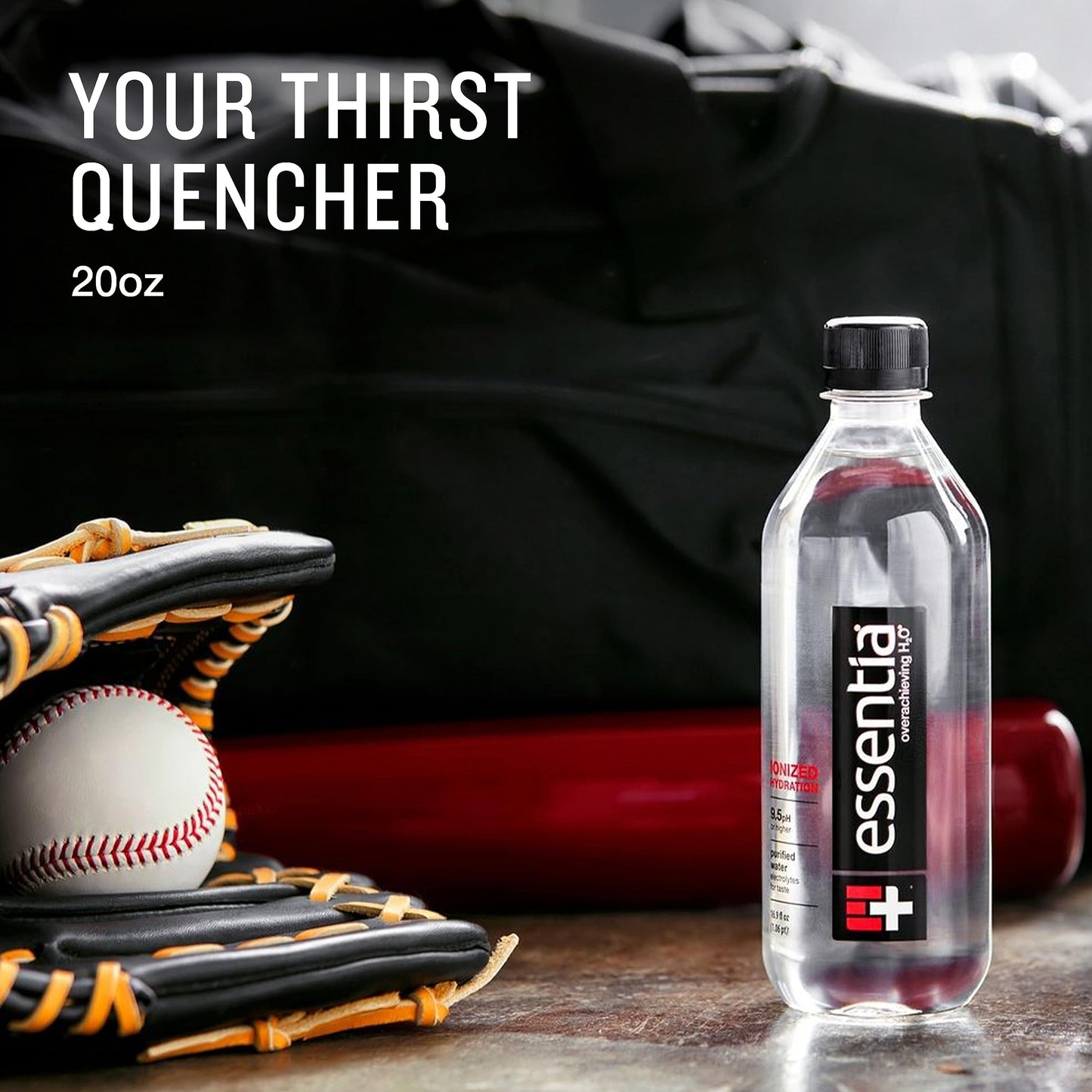 Essentia Bottled Water LLC, Ionized Alkaline Water; 99.9% Pure, Infused with Electrolytes, 9.5 pH or Higher a Clean, Smooth Tast