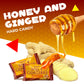 LAETAFOOD Honey and Ginger Hard Candy - 1 Pound Bag (Approx. 100 Count) - Individually Wrapped Sweet Treats