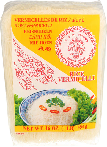 Erawan Vermicelli Rice Noodles, 16 Oz