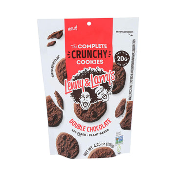 LENNY & LARRYS The complete crunchy Double chocolate cookies 4.25 OZ