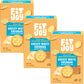 FitJoy Grain Free Crackers - Cheesy White Cheddar - Gluten Free, Vegan, Non-GMO - 8 Ounce (Pack of 3)