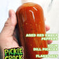Dill Pickle Hot Sauce - Pickle  | Aged Cayanne Pepper - Zesty Tangy Perfectly Seasoned - Flavor Forward - 9.6 OZ Squeeze bottle | Goes on Anything - Medium heat smooth texture