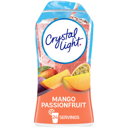 Crystal Light Liquid Mango Passionfruit Naturally Flavored Drink Mix, 1.62 fl oz Bottle