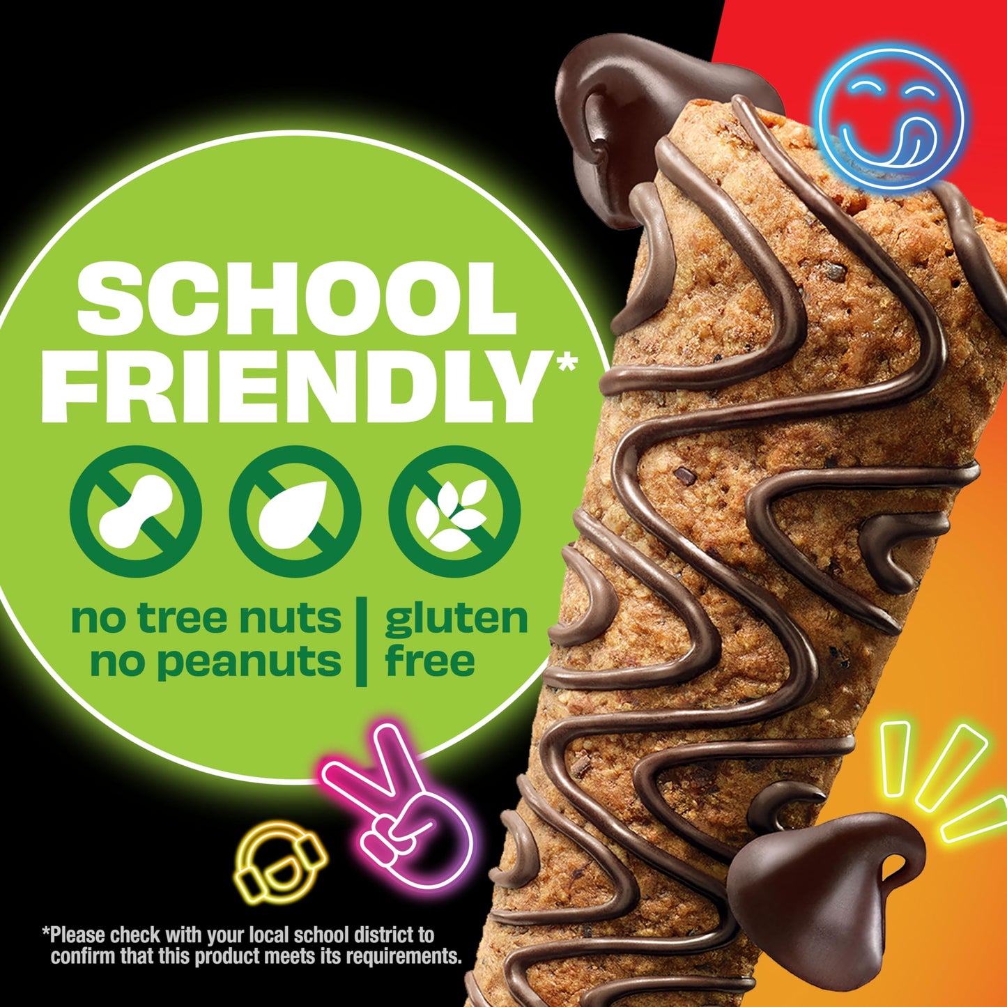 KIND Kids Snacks Chocolate Chip Bar, Gluten Free, 5g Protein, 40 Count, 18.3 x 16.7 x 32.9 cm, Tree Nut and Peanut Free