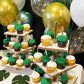 Honbay 48Pcs Double Sided Zoo Animal Theme Dessert Muffin Cake Cupcake Toppers Picks Cake Decoration For Jungle Safari Themed Pa