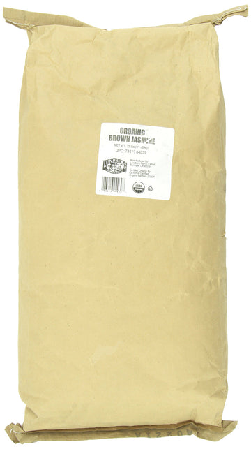 Lundberg Family Farms Organic California Brown Jasmine Rice, 400 Ounce (Pack Of 1)