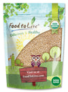 Food to Live Organic Puffed Quinoa, 6 Ounces - Crispy White Quinoa Pop. Non-GMO, Vegan, Kosher, Bulk. Perfect for Breakfast Cere
