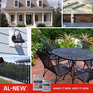 Al-New Aluminum Restoration Cleaning Solution  Clean & Restore Patio Furniture, Stainless Steel, And Other Household Metal Surfa