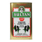 Sultan Premium Virgin Olive Oil - First Cold-Pressed, Cholesterol-Free - 128 FL. OZ - Ideal for Salads and Cooking