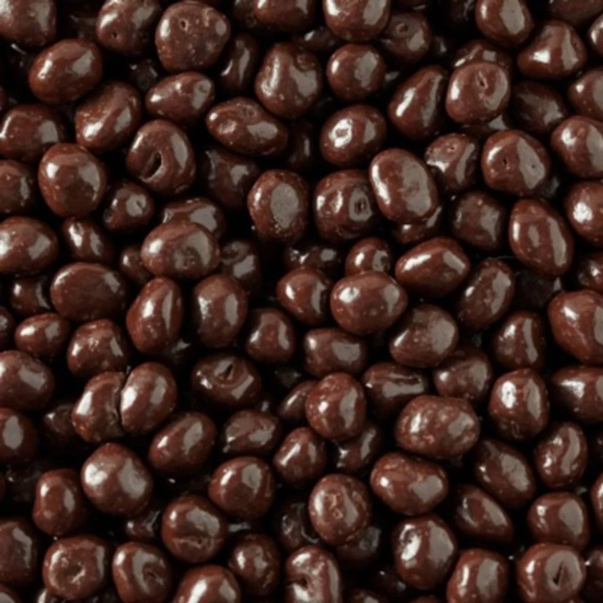 Dark Chocolate Covered Raisins, Bulk Chocolate Covered Plump Candy Raisins by Queen City Candy Cave (8 oz)