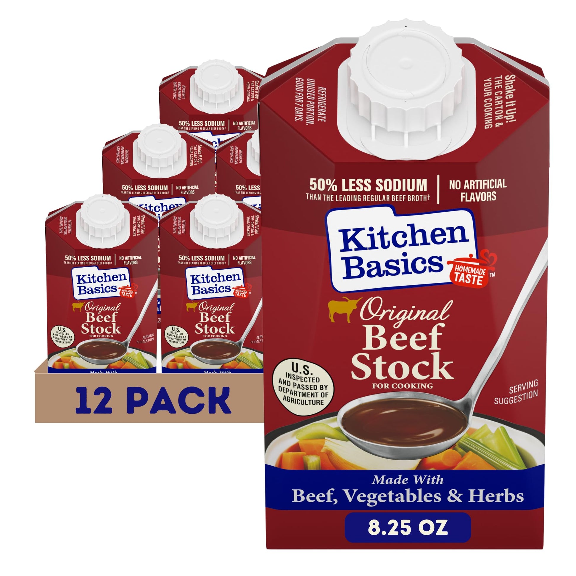 Kitchen Basics All Natural Original Beef Stock, 8.25 fl oz