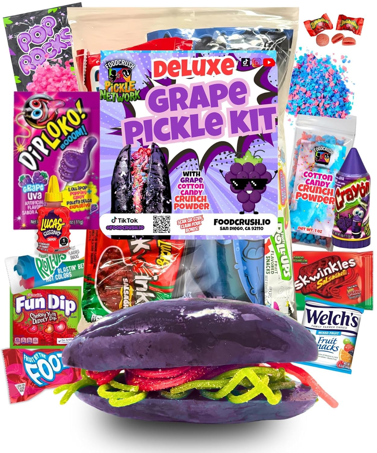 Deluxe Grape Pickle Kit (15 Pieces) by Food Crush