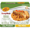 KJ Poultry Kosher Ready Meals - Bone In Chicken & Kugel, MRE Meat Meals Ready to Eat, Shabbos Food, Halal, (1 Pack) Prepared Ent
