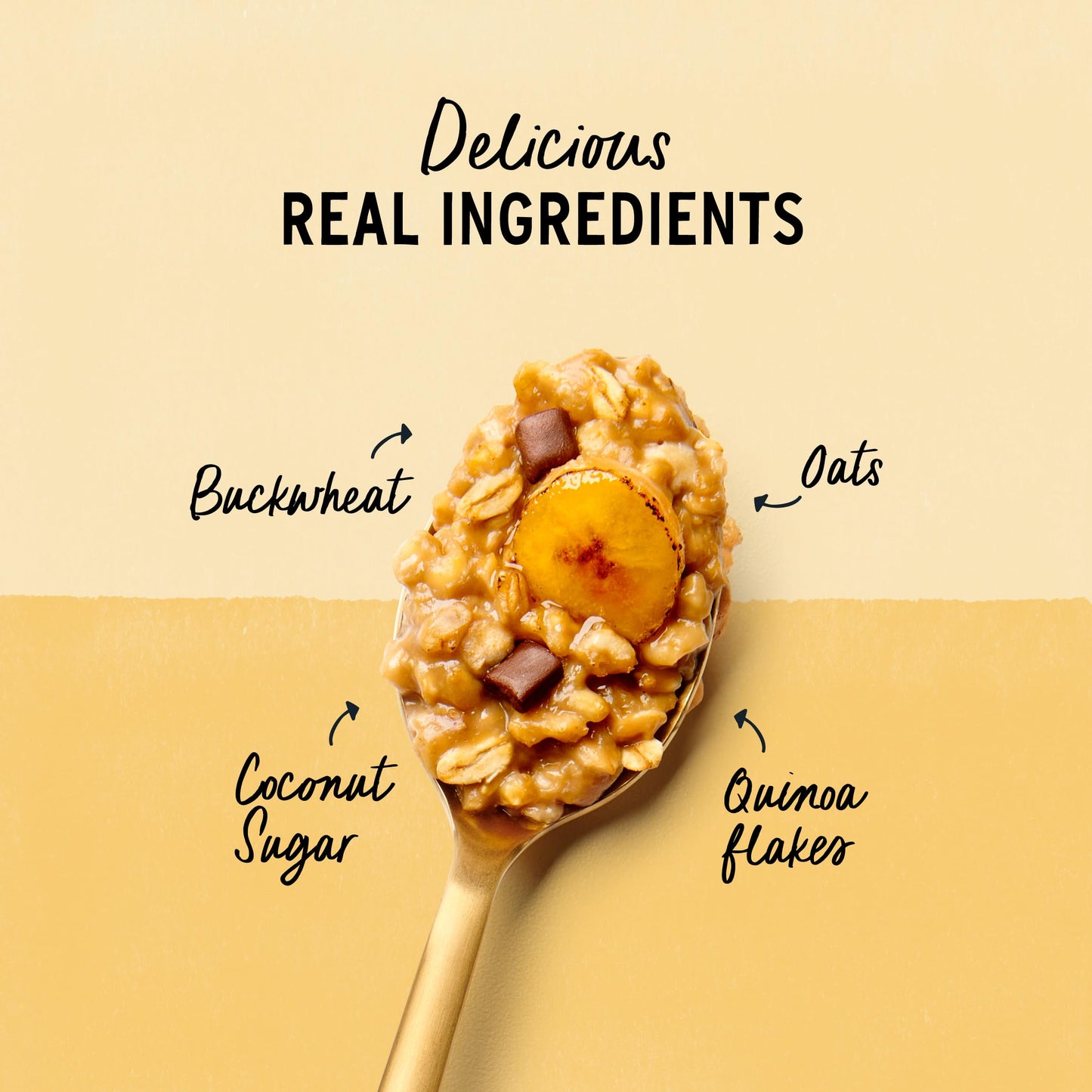 Purely Elizabeth Creamy & Hearty Protein Instant Oatmeal, Chocolate Chip Banana Bread, Vegan Friendly, Organic, Gluten Free & No
