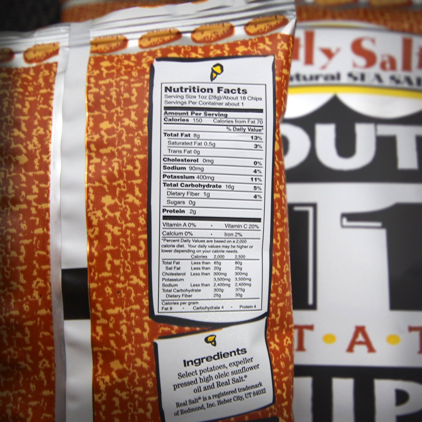 Route 11 Potato Chips: Lightly Salted (30 Bags (1 Oz Each))