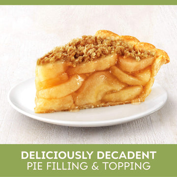 Duncan Hines Comstock More Fruit Pie Filling & Topping, Apple, 20 Ounce (Pack Of 8)