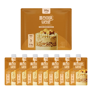 FLIMEAL 17 Grains Protein Shake, 20g Protein, Low Sugar, Keto-Friendly, 1.59oz (Pack of 7) with Crunchy Protein Balls