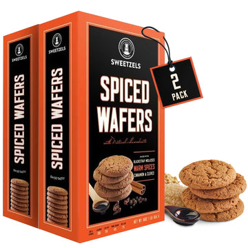 Old Fashioned Ginger Snap Cookies Made With Real Ginger & Molasses - Serving Authentic Ginger Nut Biscuits Since 1910, Enjoy The Famous Crunchy And Flavorful Ginger Snaps Ideal For Snacks (Pack Of 2)
