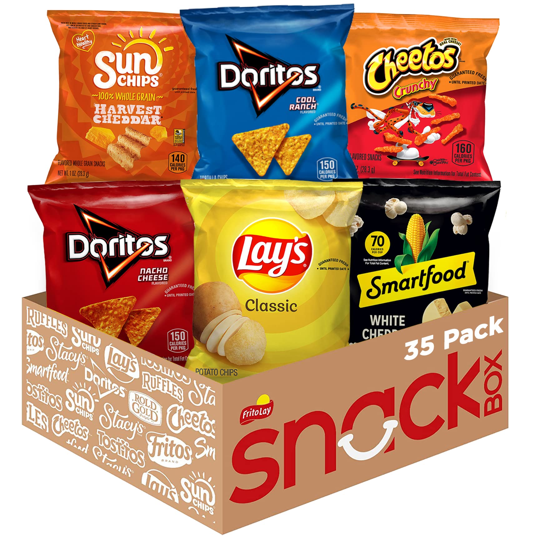 Frito Lay Classic Mix Variety Pack, (Pack Of 35)