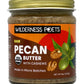 Wilderness Poets, Pecan Butter with Cashews - Organic & Raw (8 Ounce) - Glass Jar