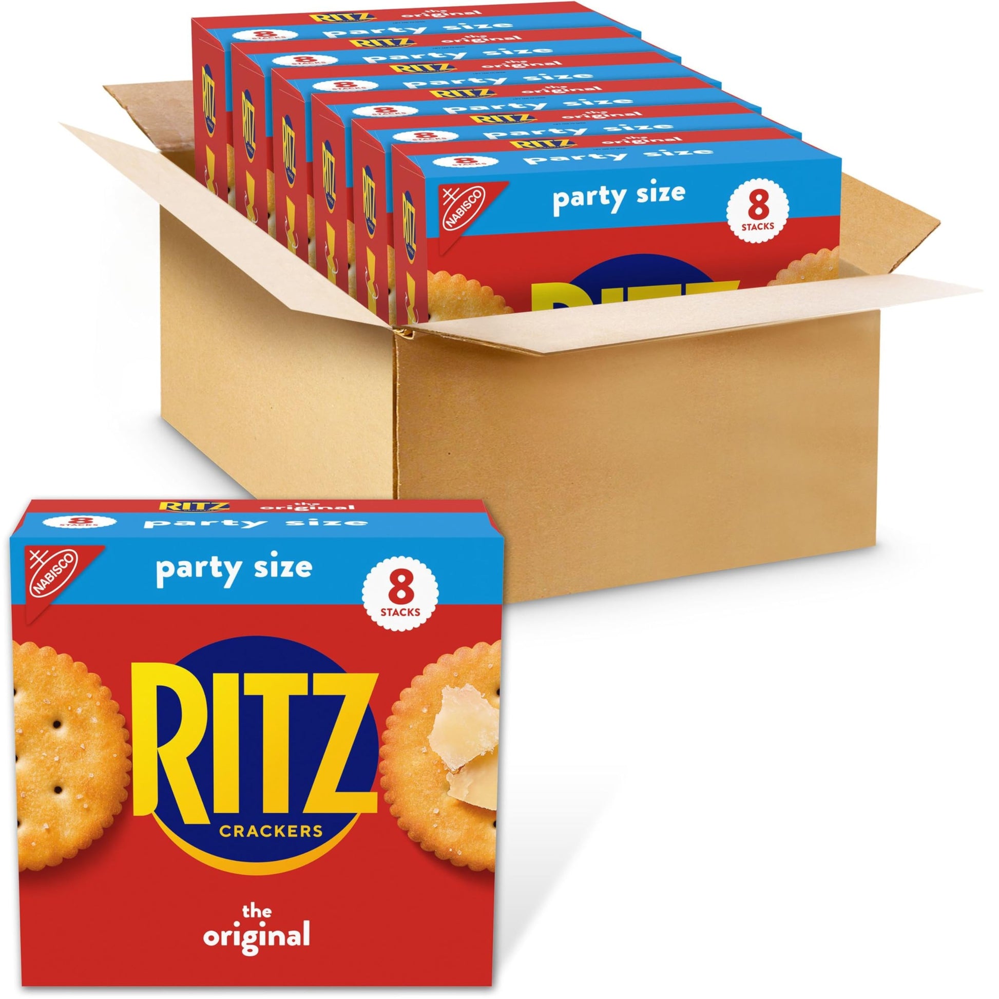 Ritz Original Crackers, Party Size, 1.71 Pounds (Pack Of 6)