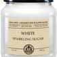 India Tree Sparkling White Sugar Sprinkles, 3.4 Pound Jar, Shimmery Sugar for Baking and Decorating