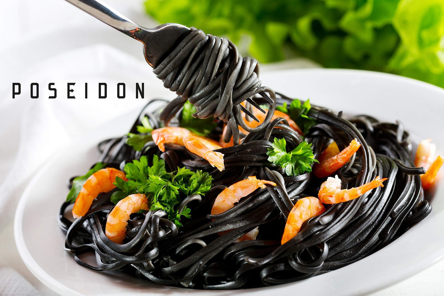 Poseidon Cuttlefish Squid Ink, Tinta Calamar, Nero Di Seppia, 230 G/ 8.11 Oz Ea Jar From Sardinia Italy