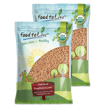 Food to Live - Organic Roasted and Salted Sunflower Seeds, 16 Pounds - Non-GMO Kernels, Vegan, Kosher, Bulk, Hulled, High in Pro