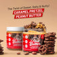 Rainbow Nut Butter Caramel Pretzel Peanut Butter, Spread, Treat, Snack, Dessert High Protein Flavored Nut Butter, (16 Oz Jar)