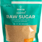 Akenton Natural Raw Cane Sugar, 1.5 Pound Resealable Bag | 100% Natural, Unprocessed, Unbleached, Unrefined Sugar | Gluten-Free,
